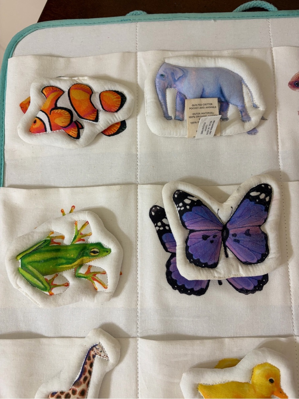 Lovevery Quilter Critter Animal Matching Toy - Picture 13 of 16